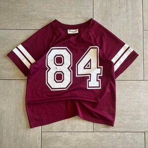 Y2K Red and white No Boundaries jersey